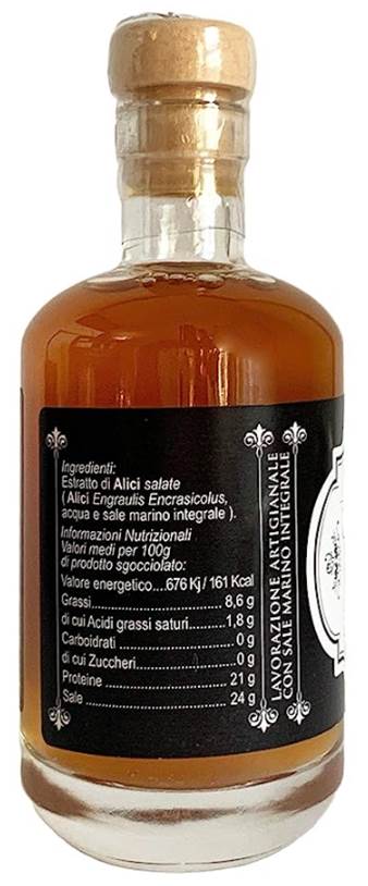 Colatura di Alici Anchovy Fish Sauce
