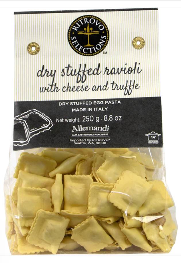 Allemandi Dry Stuffed Ravioli with Cheese and Truffle