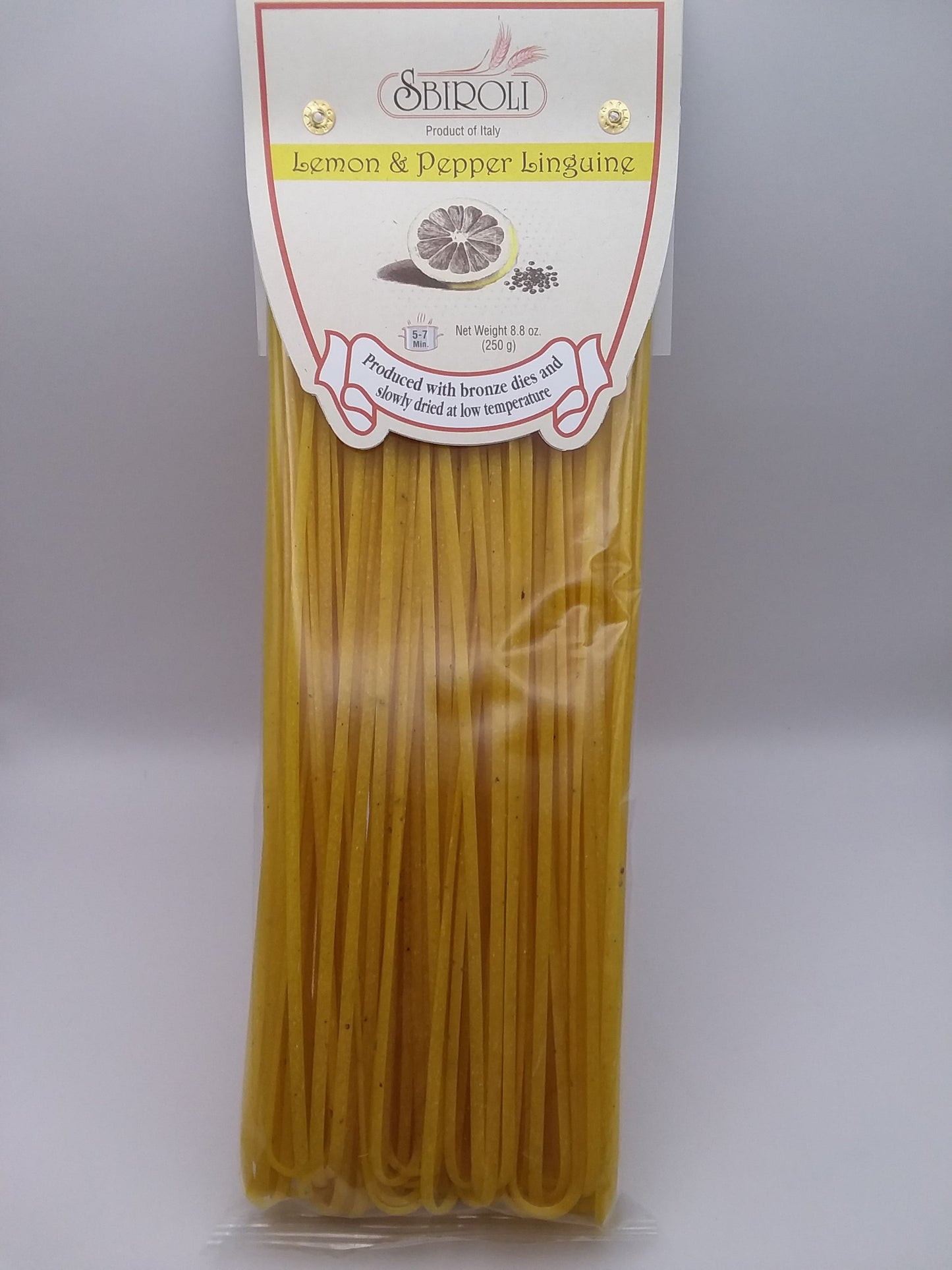Sbiroli Lemon and Pepper linguine
