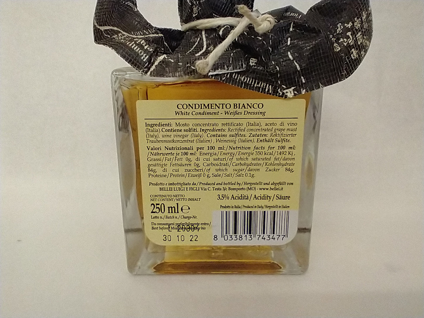 Bellei Sua Maesta Balsamic Denso Bianco
