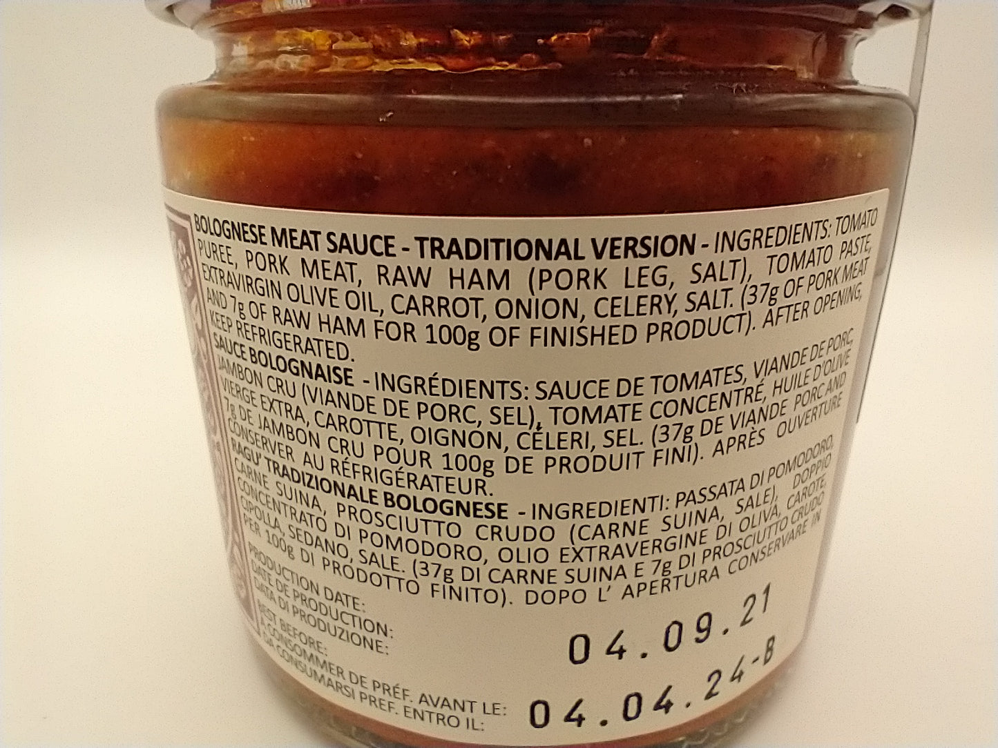 La Dispensa di Amerigo Ragu Bolognese Meat Sauce