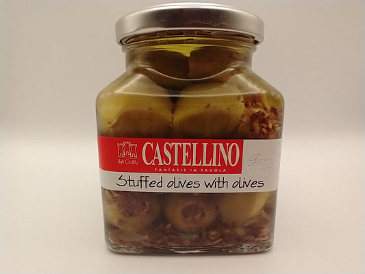 Castellino Olives Stuffed with Olive Tapenade