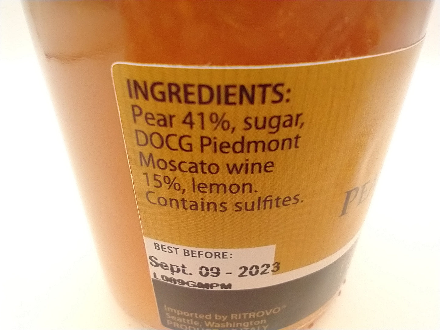 Pear and Moscato Wine Jelly