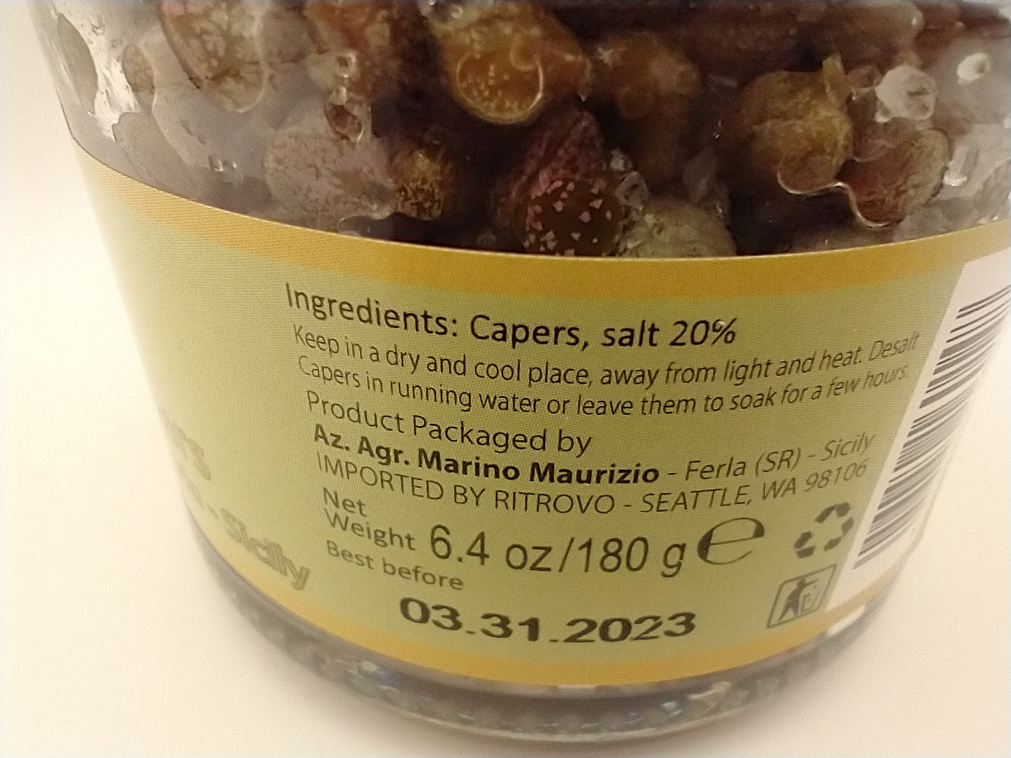 Il Monetto Salinas Salted Capers