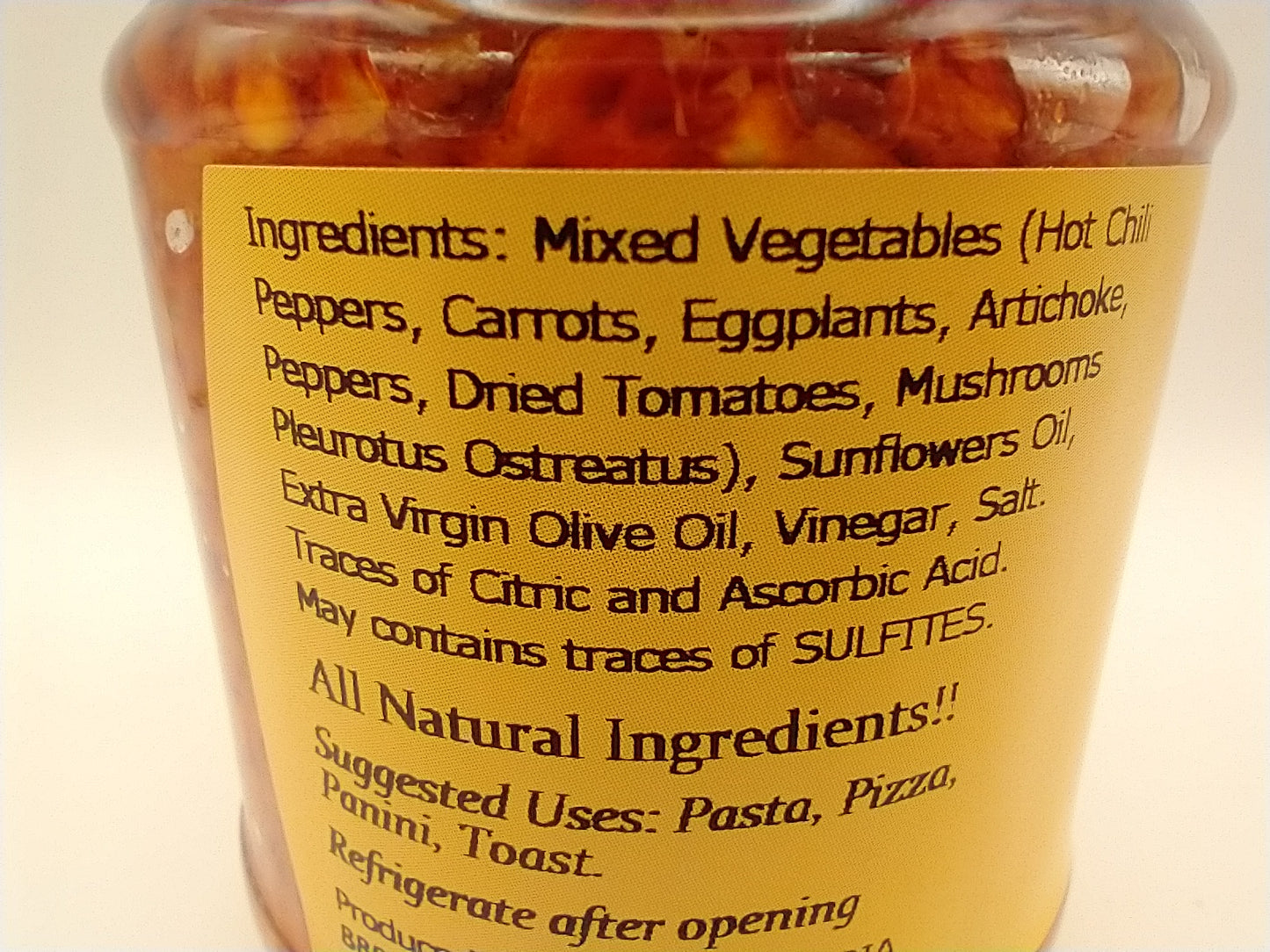 Tutto Calabria Miscela Esplosiva Hot Sauce