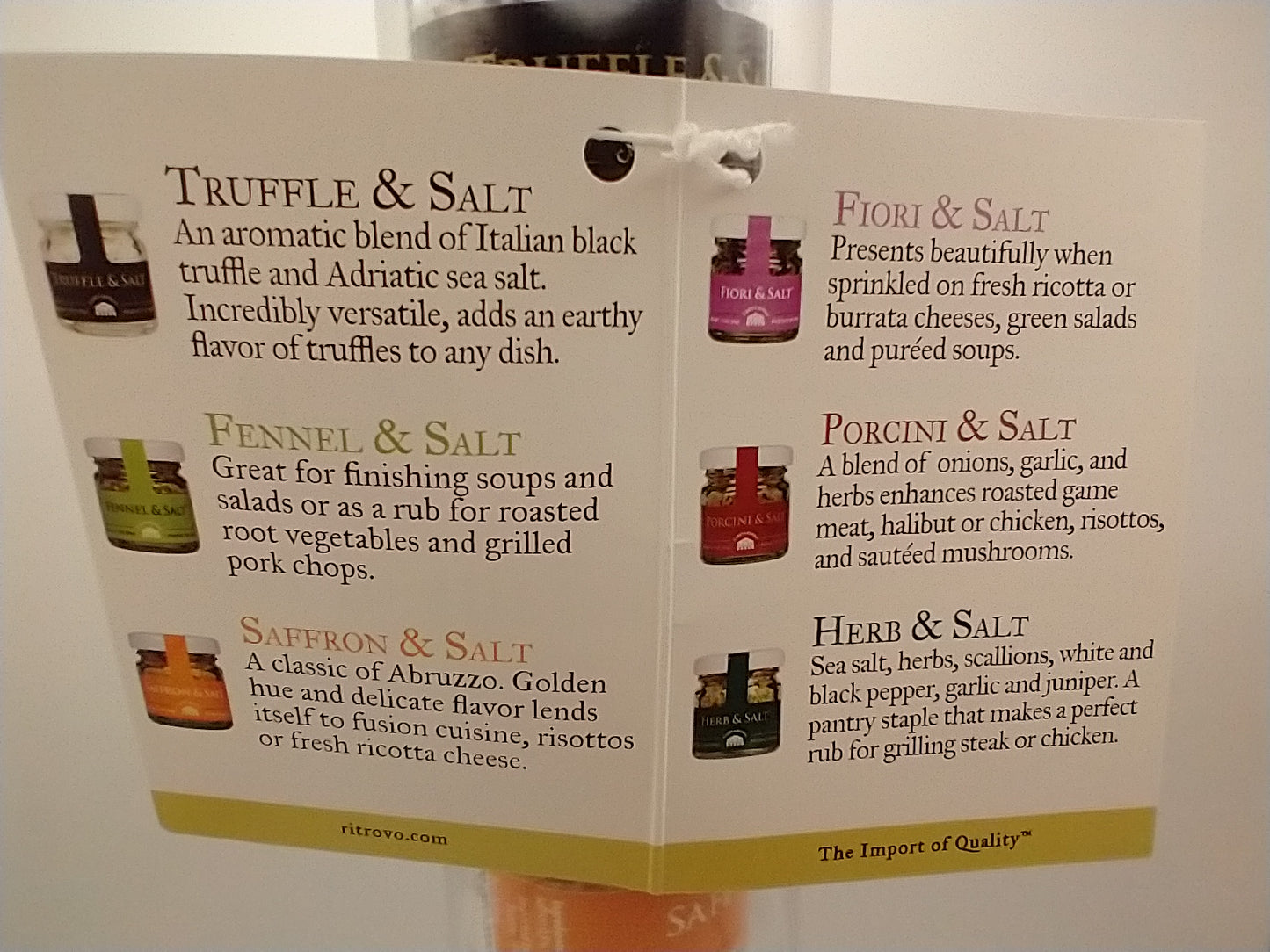 Salt Stack Gift Set 6 Pieces
