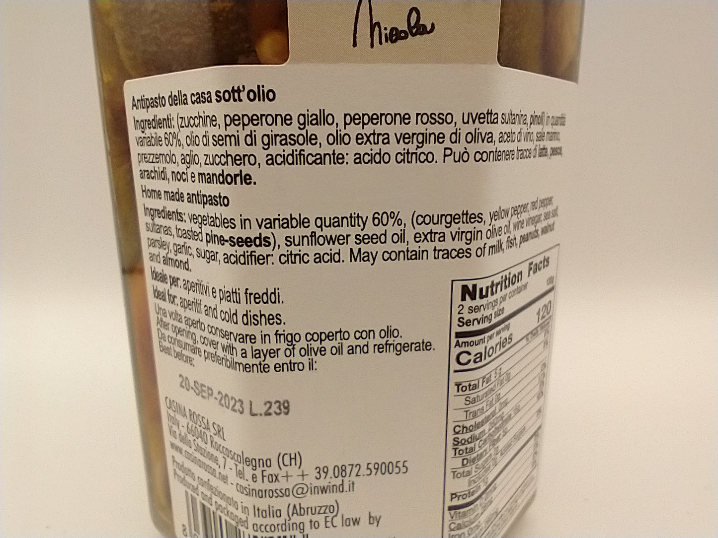 Antipasti Della Casa