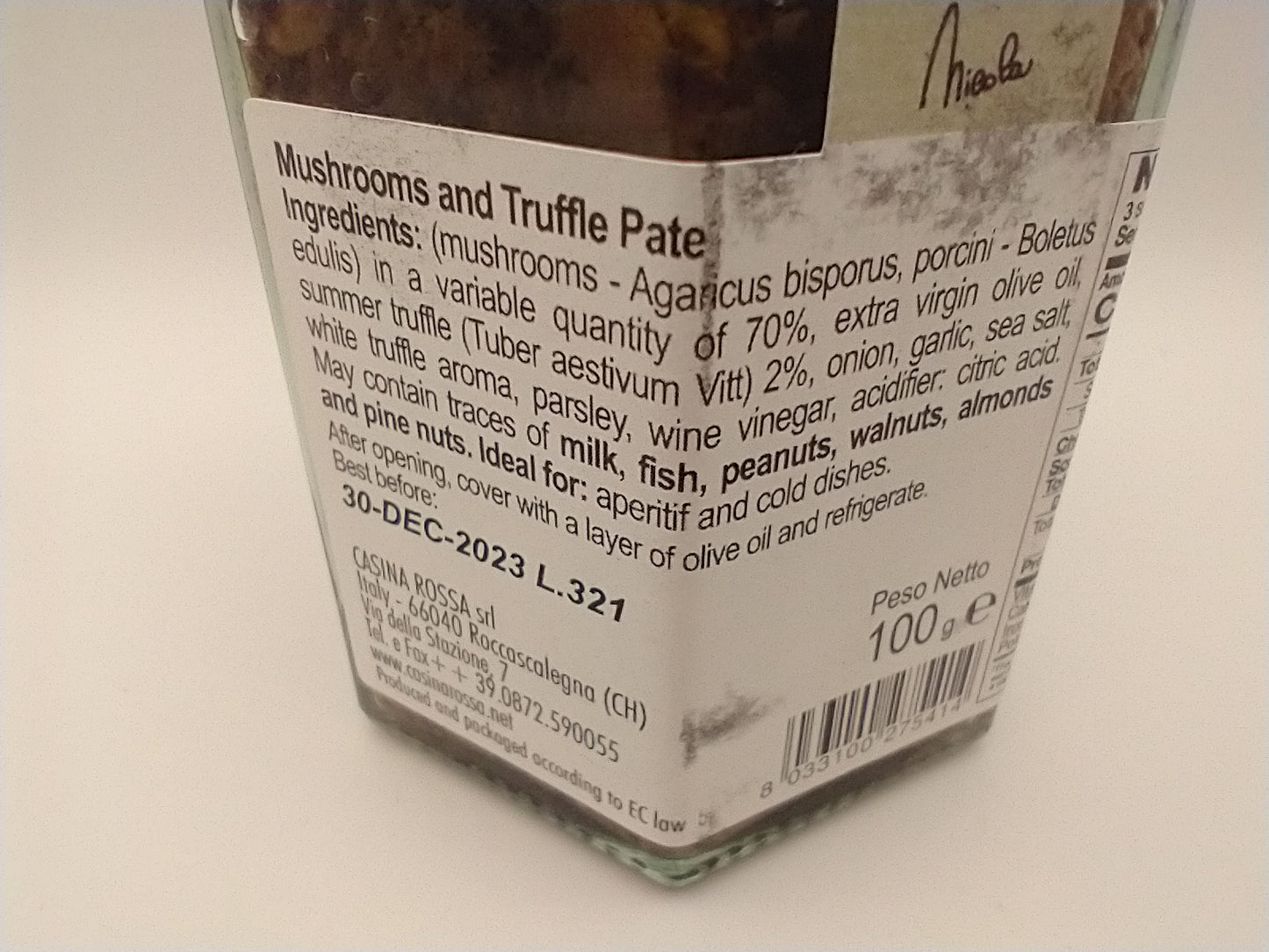 Mushroom Truffle Pate