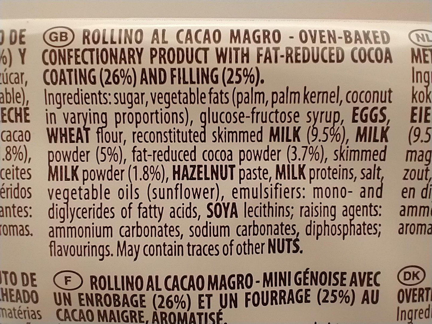 Balconi Rollino Cacao box of 6