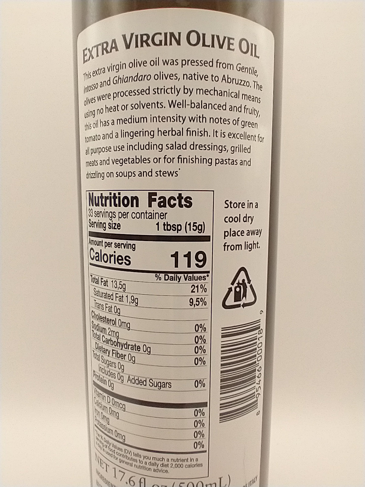 Casina Rossa Abruzzo Olive Oil EVOO