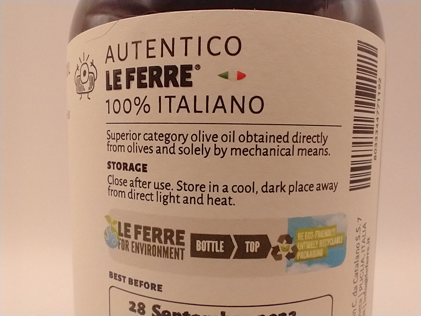Le Ferre Autentico EVOO 250 ml