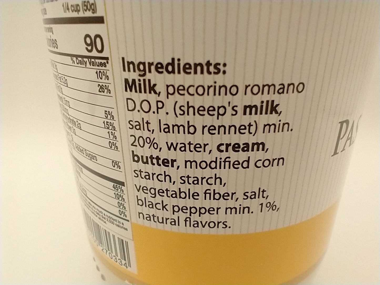 Cacio e Pepe Pasta Sauce