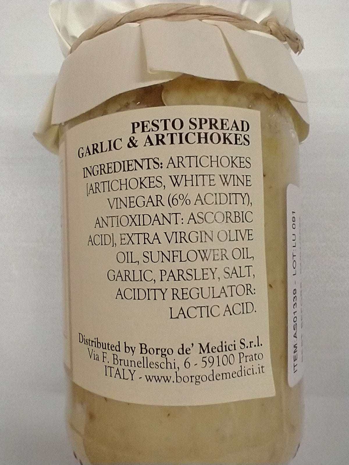 Borgo de' Medici Artichokes & Garlic Spread