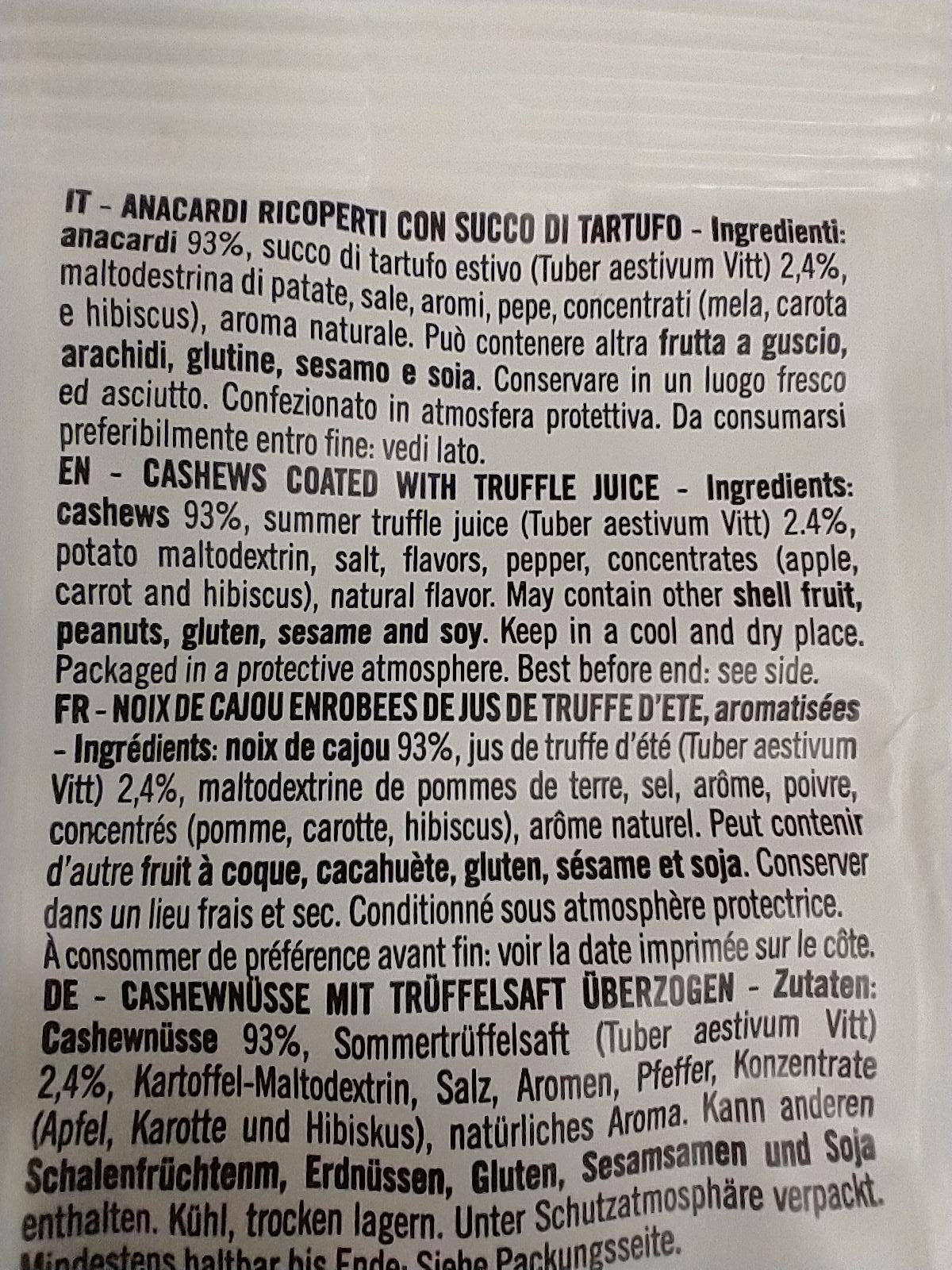 Tartuflanghe Truffle Coated Cashews