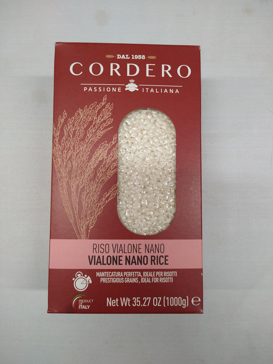 Cordero Vialone Nano Rice