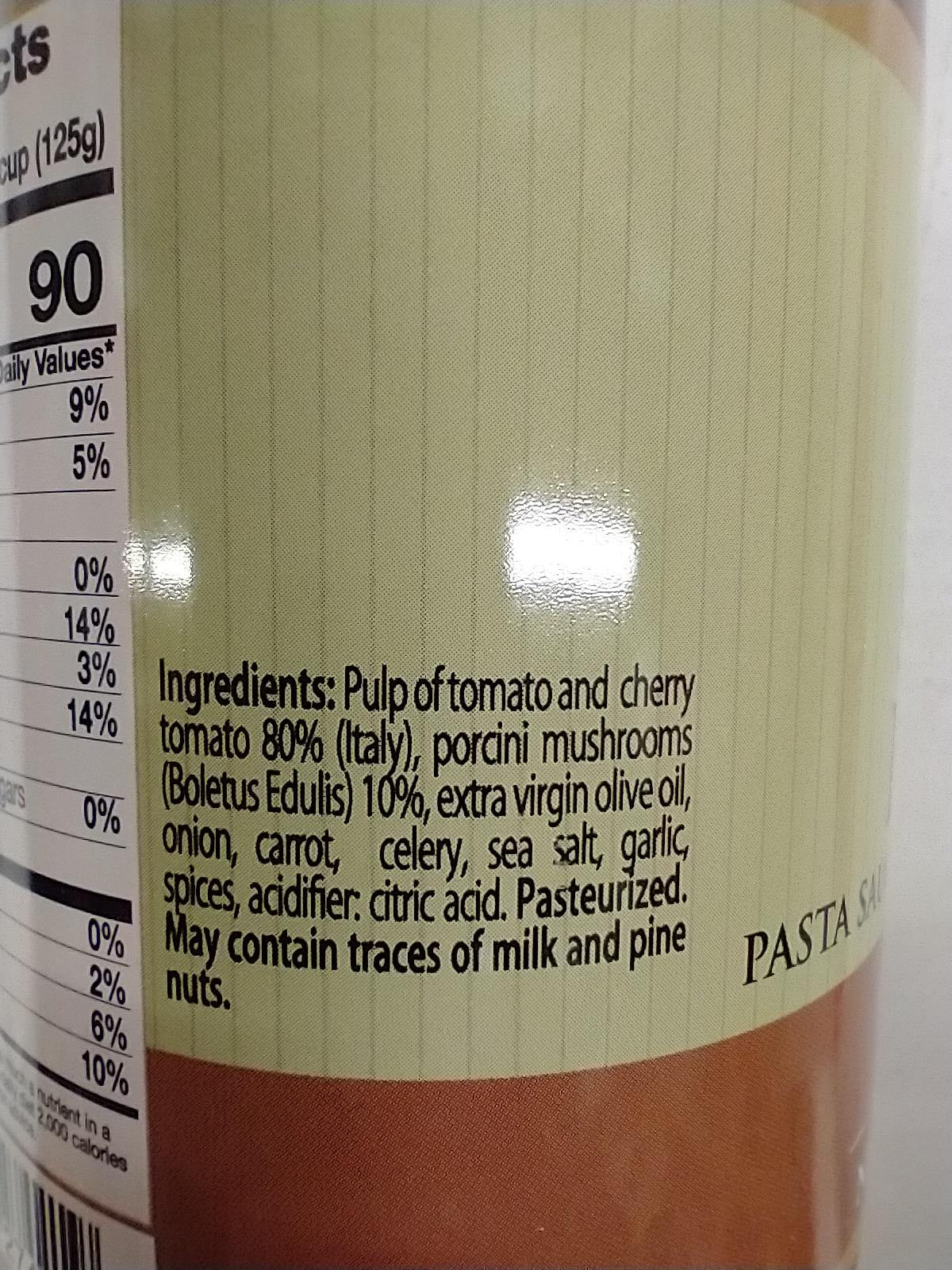 Sugo Ai Porcini Sauce