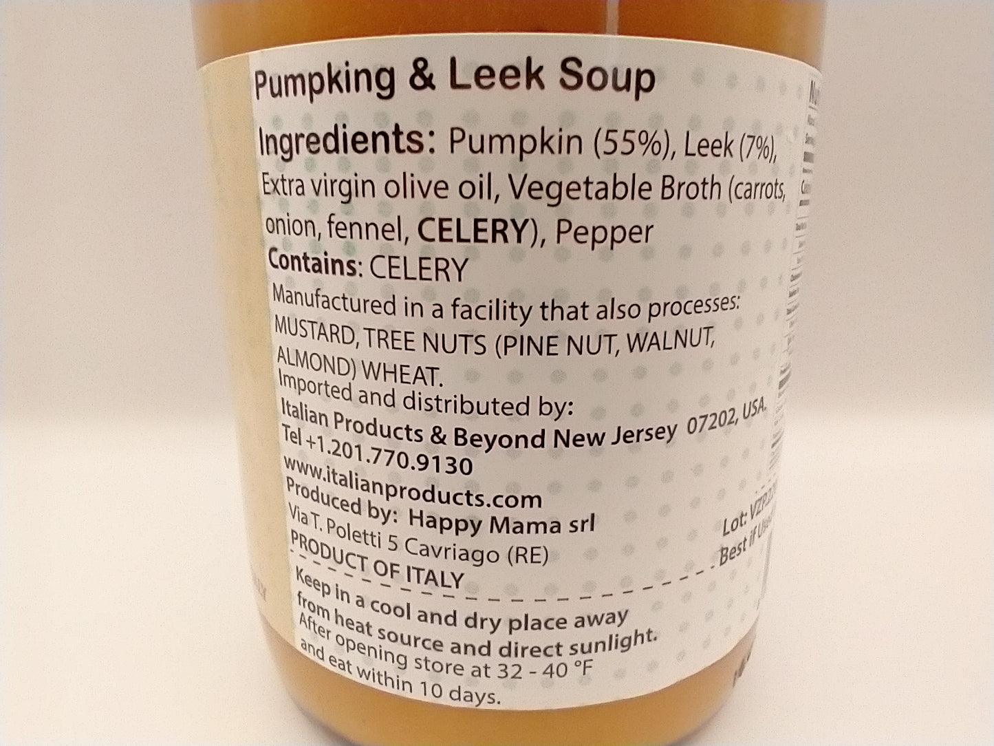 Happy Mama Pumpkin & Leek Soup