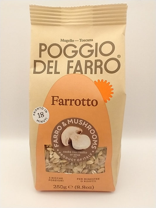 Farrotto with Porcini Mushrooms