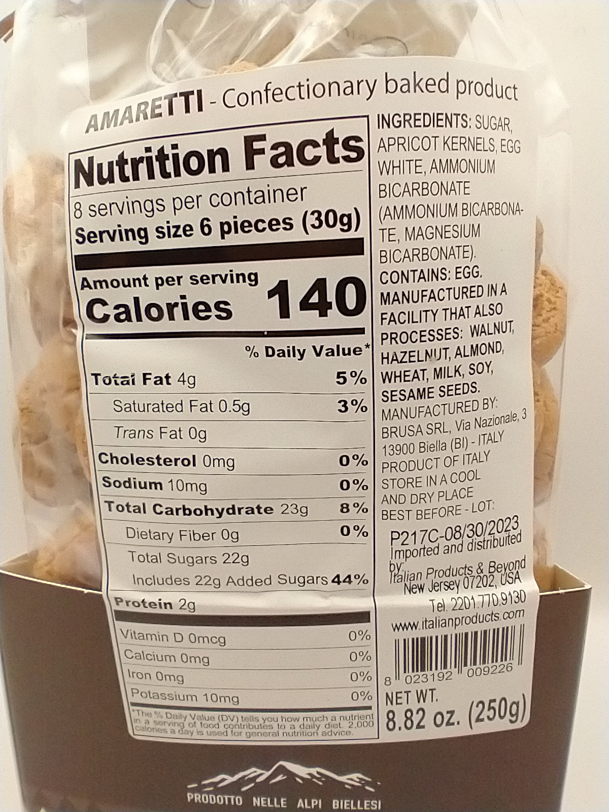 Brusa Amaretti Cookies