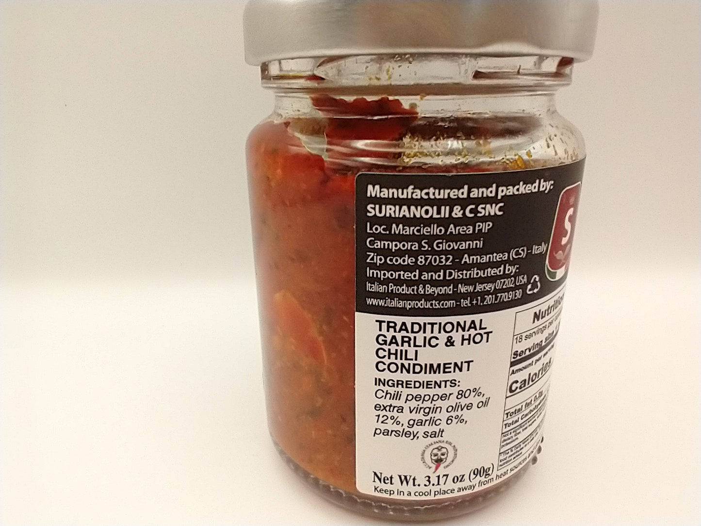 Suriano Traditional Garlic & Peperoncino
