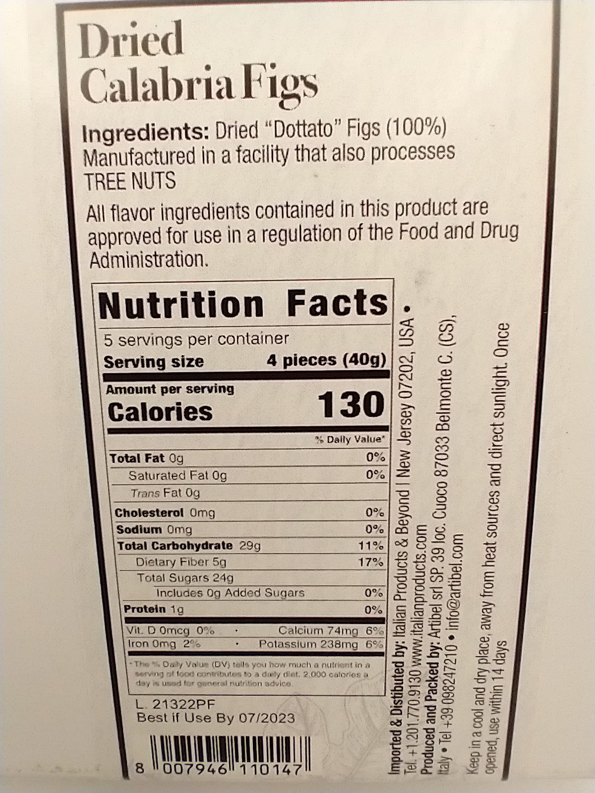 Artibel Calabrian Figs