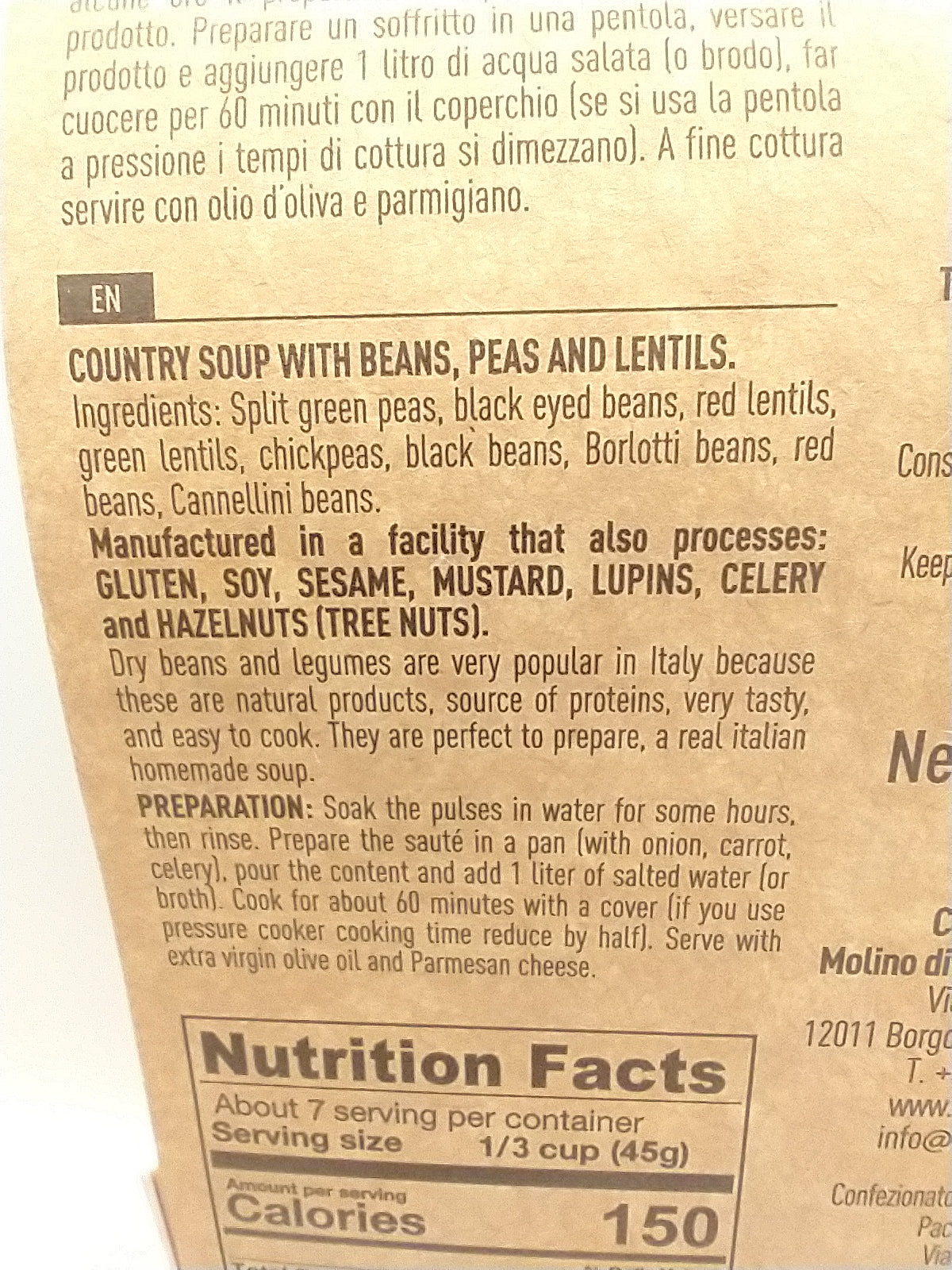 Cordero Country Soup