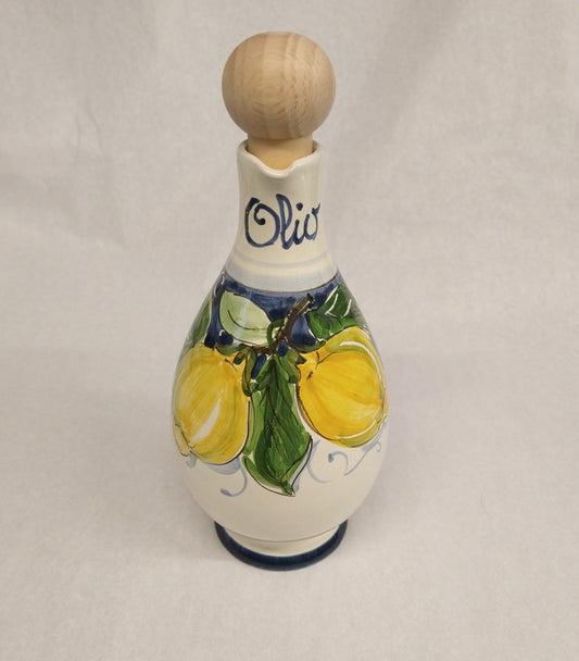 Olive Oil Bottle, teardrop