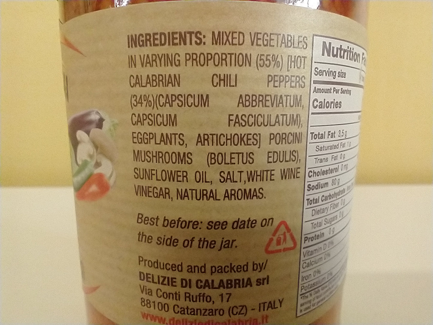 Delizie di Calabria Bomba Calabrese Condiment