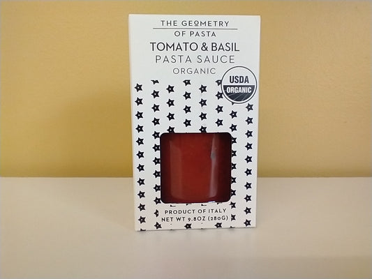 The Geometry of Pasta Tomato & Basil Pasta Sauce, Organic