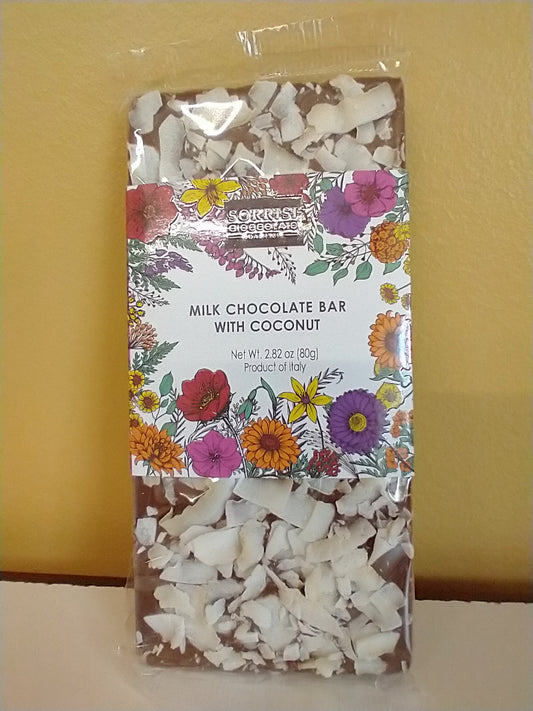 Boella Milk Chocolate Coconut Bar