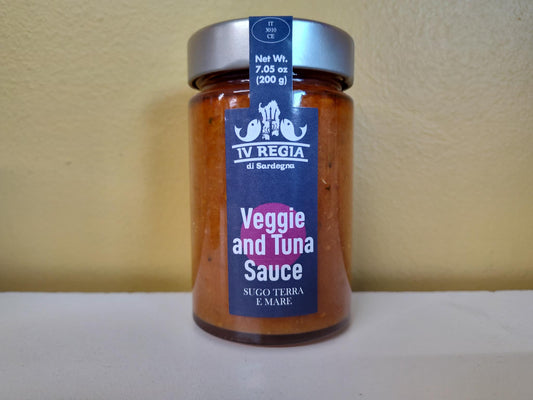 IV Regia Veggie and Tuna Sauce