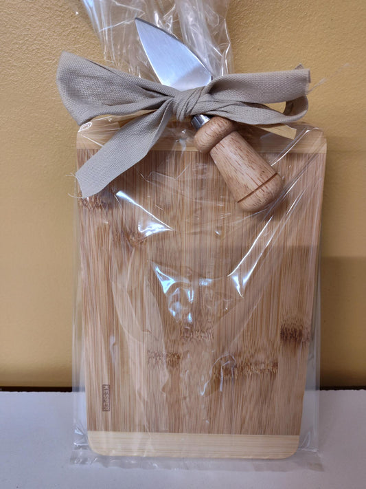 Cheese Board with Parmesan Knife