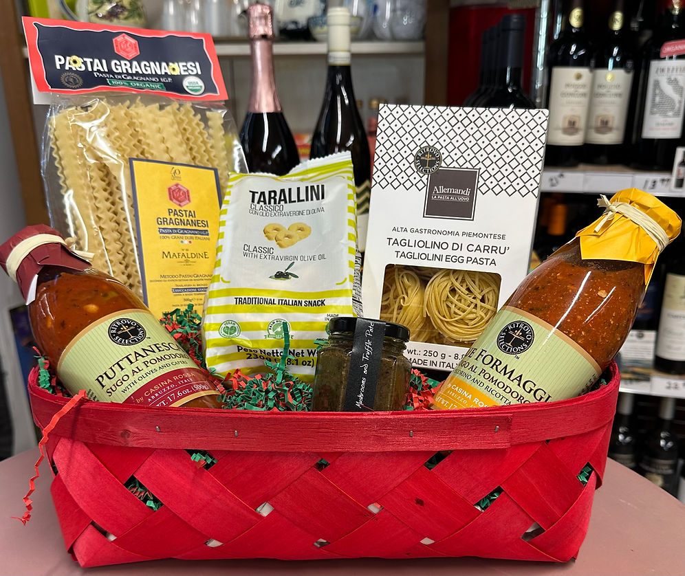 2 Italian Dinners Gift Basket