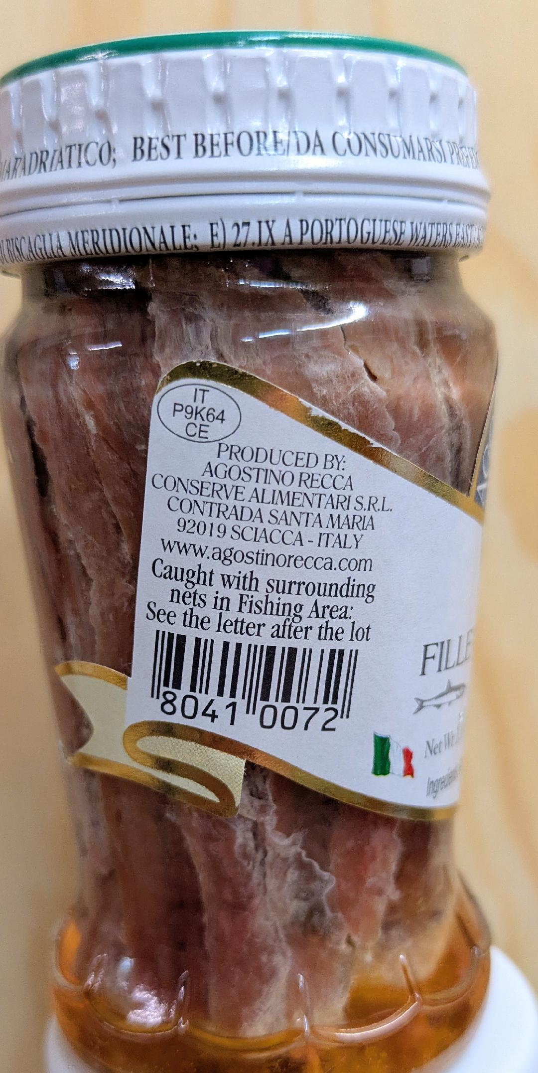 Recca Anchovy Fillets