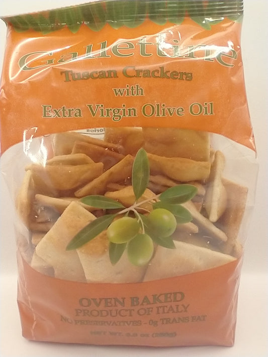 Gallettine Sea Salt Olive Oil Crackers