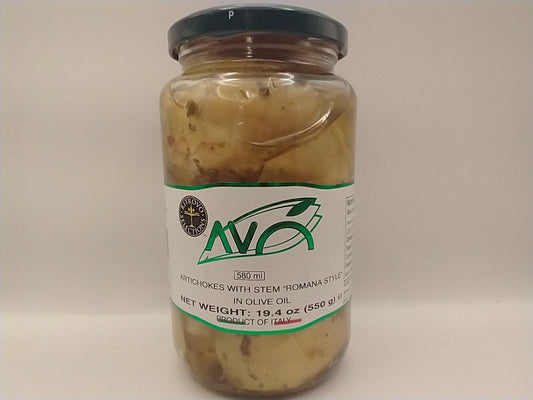 AVO Artichokes with Stem Romana Style