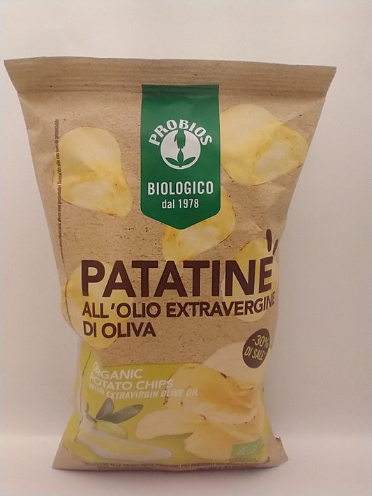 Organic Potato Chips with EVOO
