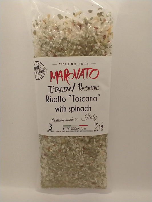 Marovato Risotto with Spinach