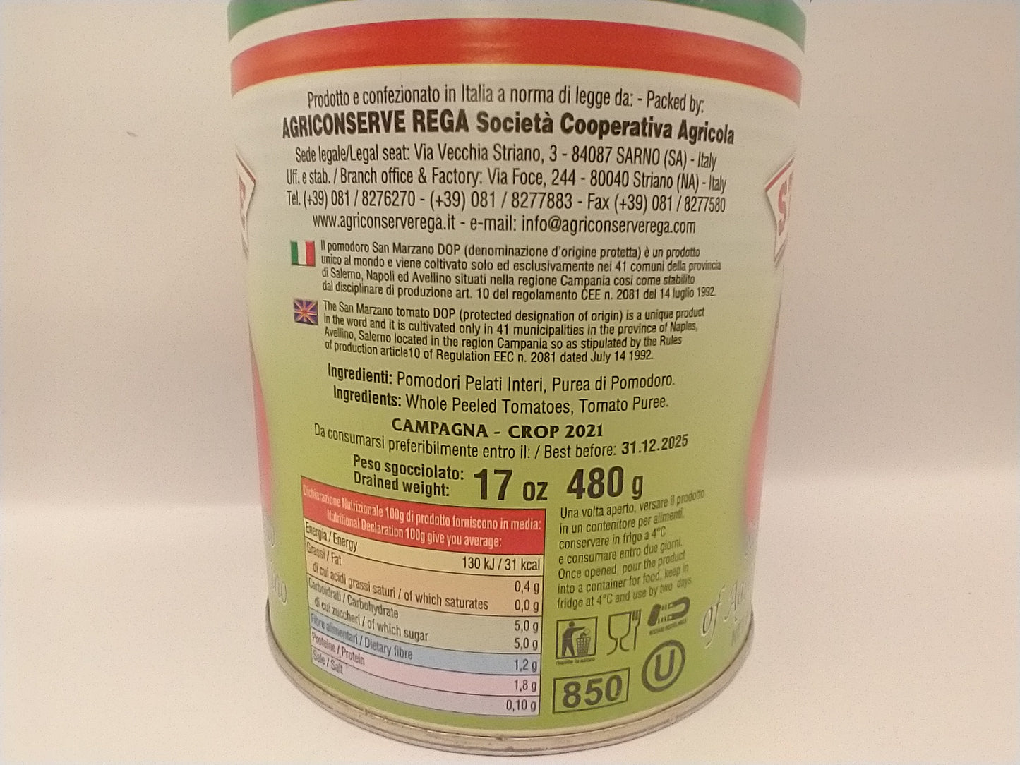 Strianese San Marzano Tomatoes