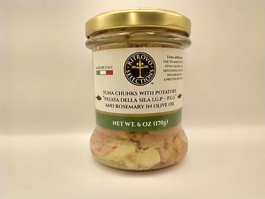 Tuna Chunks with Potatoes and Rosemary