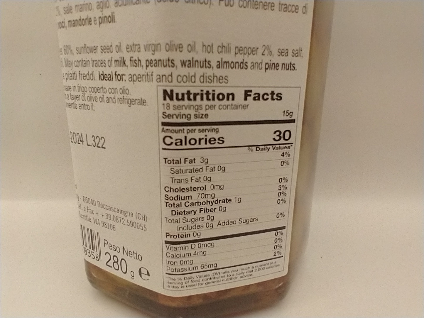 Spicy Green Olives