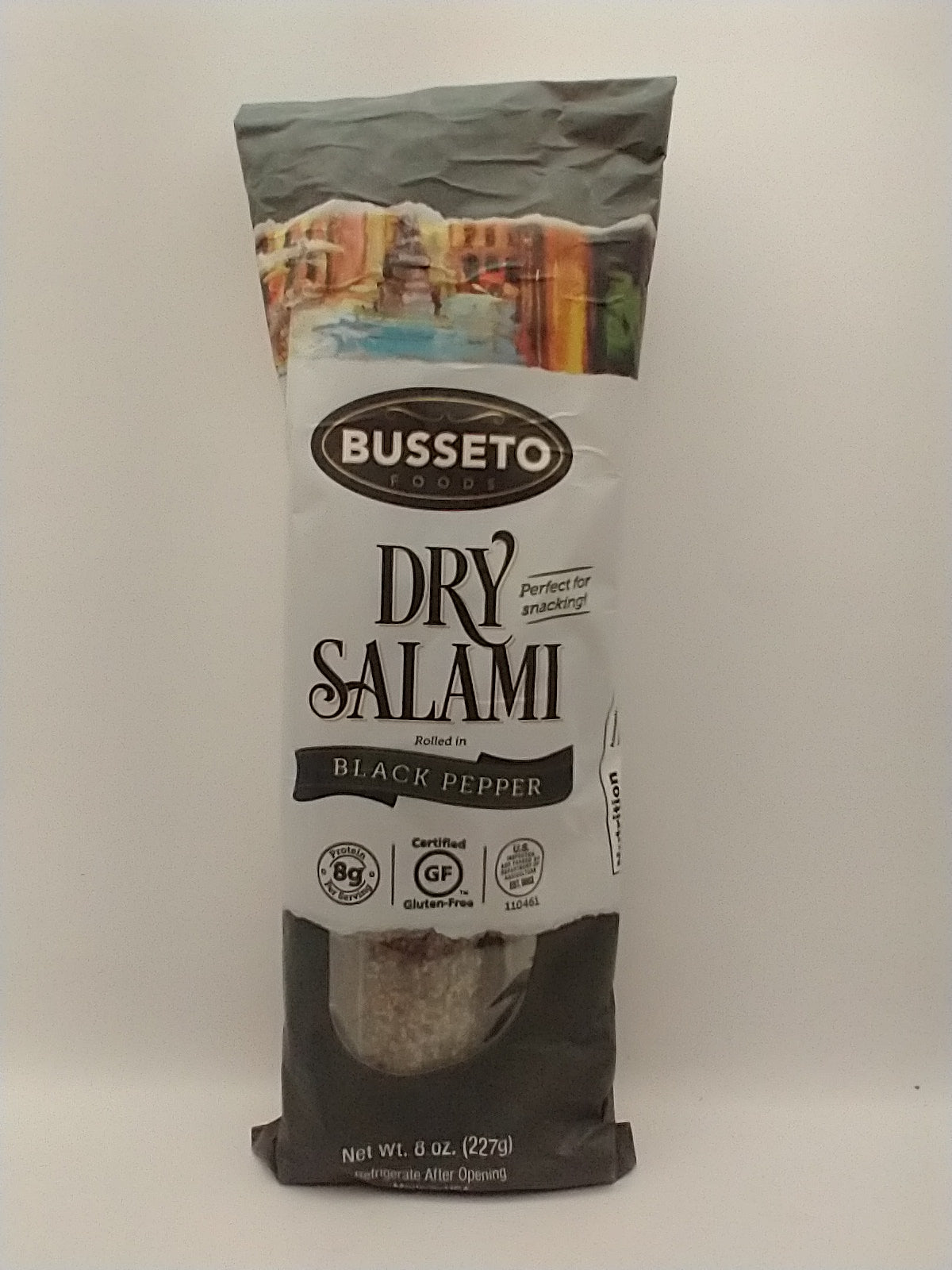 Busseto Black Pepper Salami stick