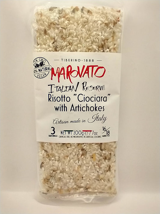 Marovato Risotto with Artichokes
