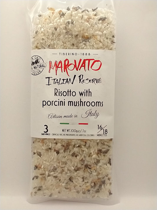 Marovato Risotto with Porcini Mushrooms