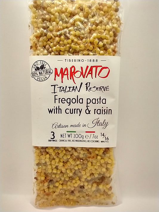 Marovato Fregola Curry Raisins