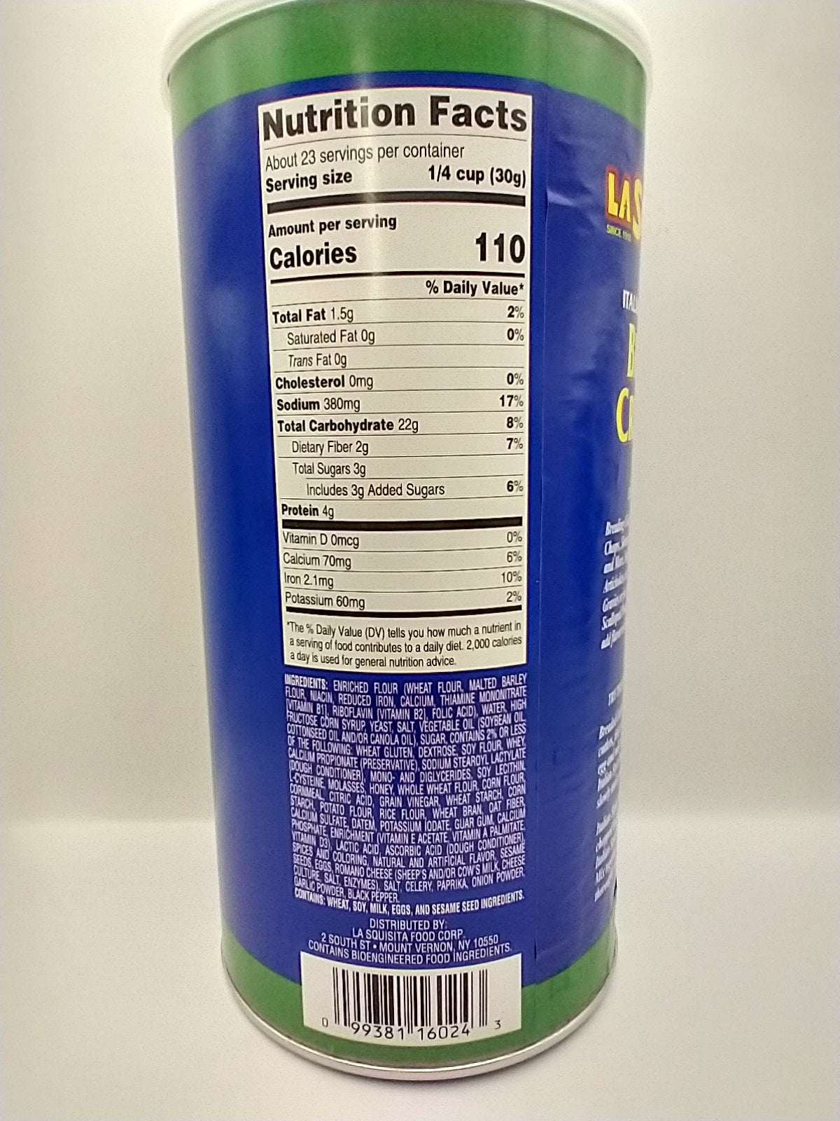 La Squisita Italian Seasoned Bread Crumbs