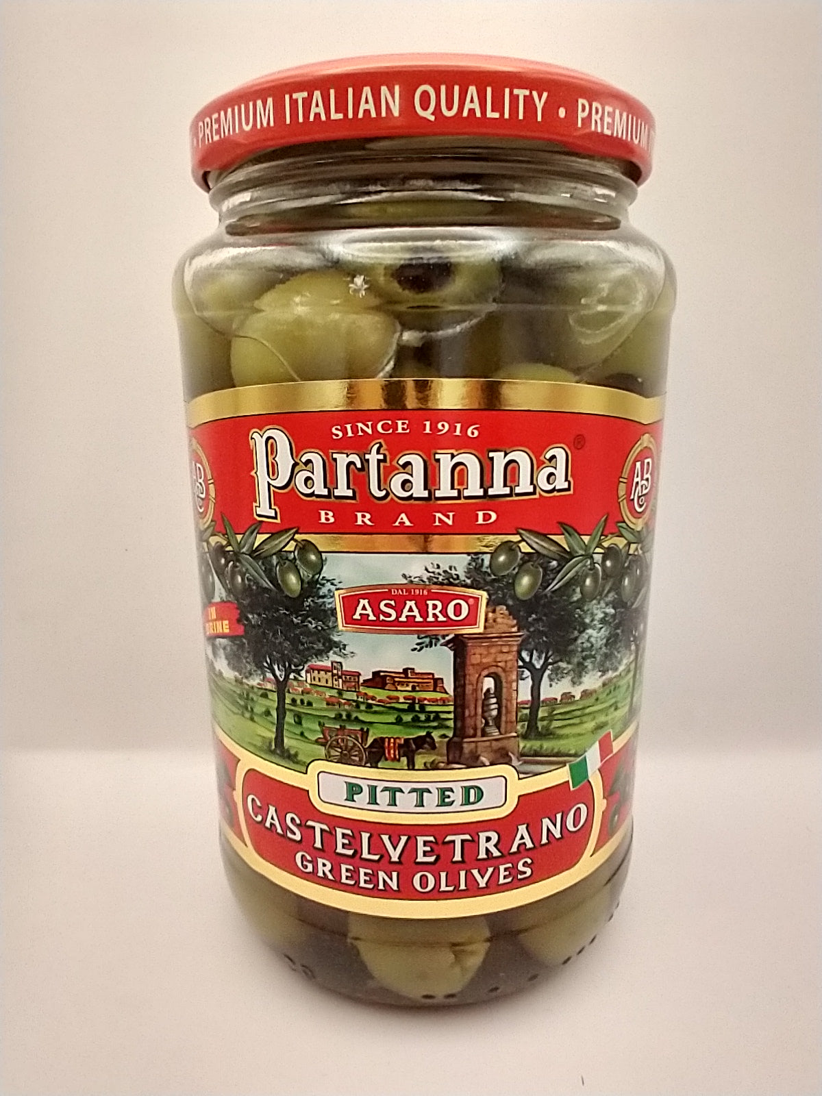 Partanna Castelvetrano Pitted Green Olives