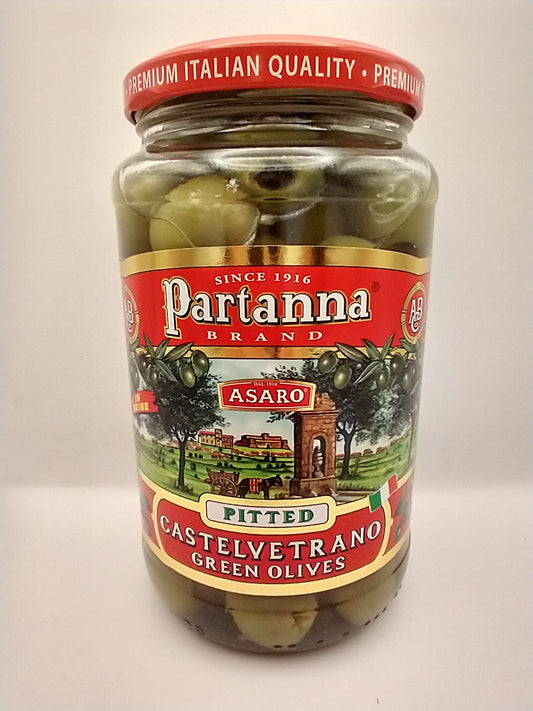 Partanna Castelvetrano Pitted Green Olives