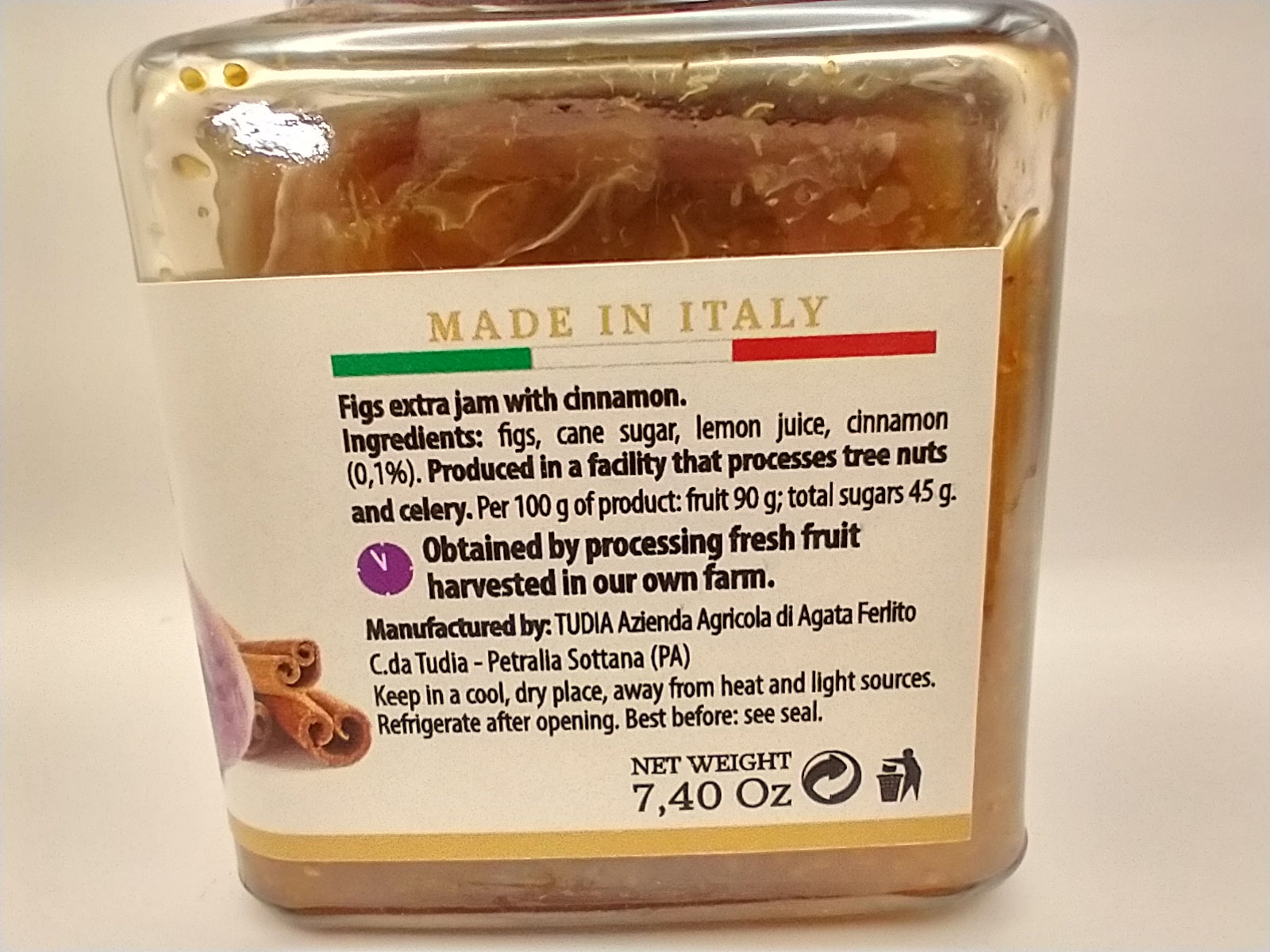 Tudia Fig Jam Cinnamon