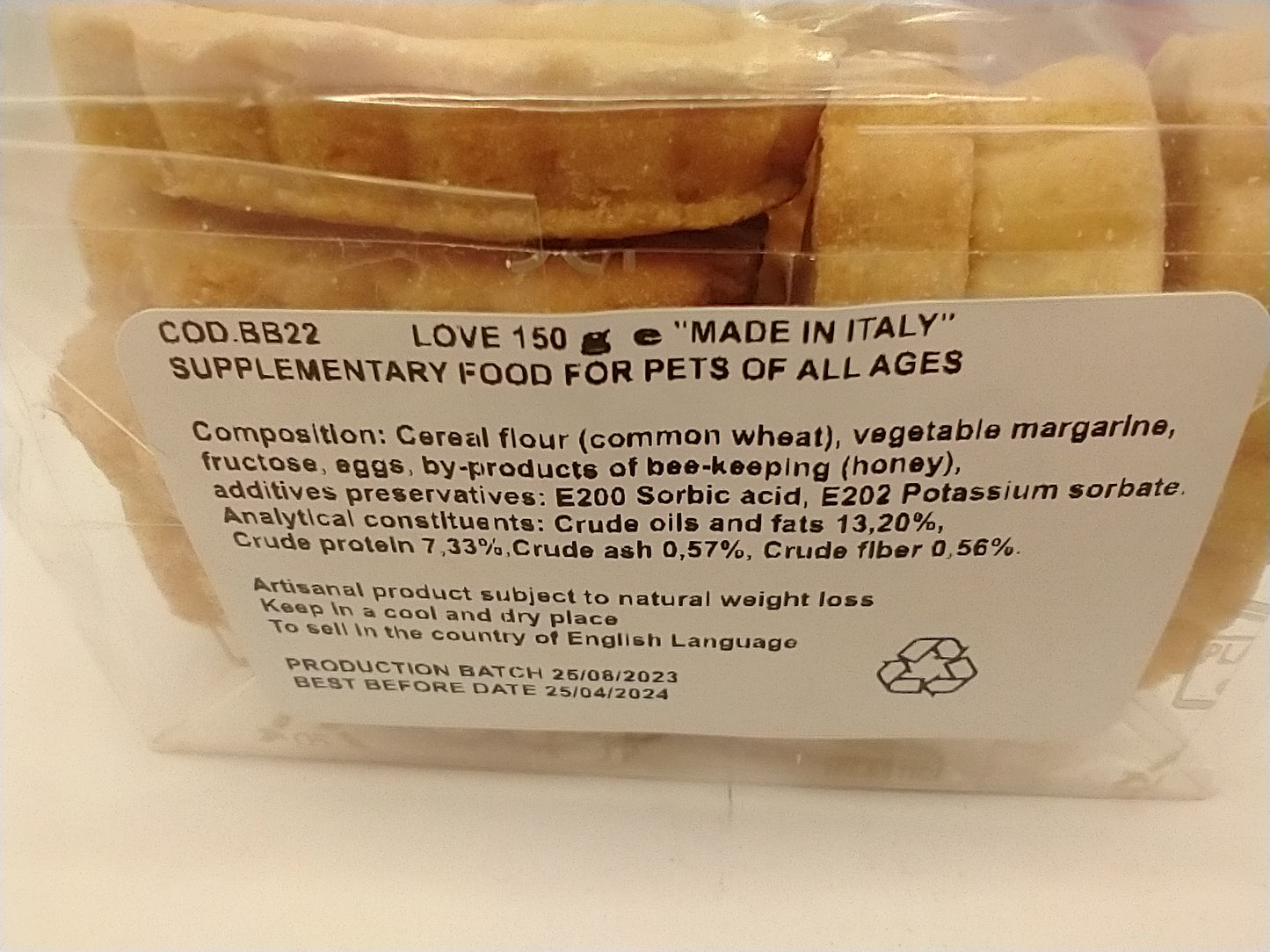 Dolci Impronte Love cookies